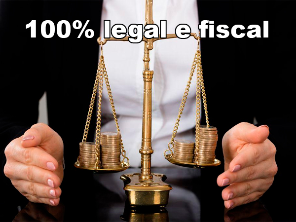 100% legal e fiscal
